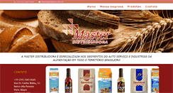 Desktop Screenshot of masterdis.com.br